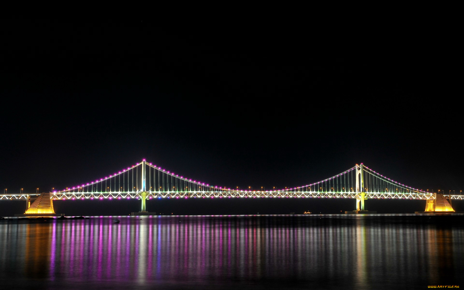 G most. Южная Корея мост Кванан. Пусан мост Кванан. Мост в Южной Корее Пусан. Мосты города Пусан Южная Корея.